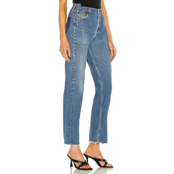 EB Denim OG Split Hem in Medium Wash - Picture 2 of 4